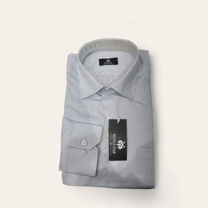NOHAFAB Grey Shirt | Formal & Party Wear | Regular Slimfit.