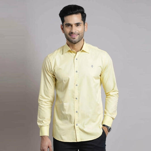 Slim-fit formal shirts for men